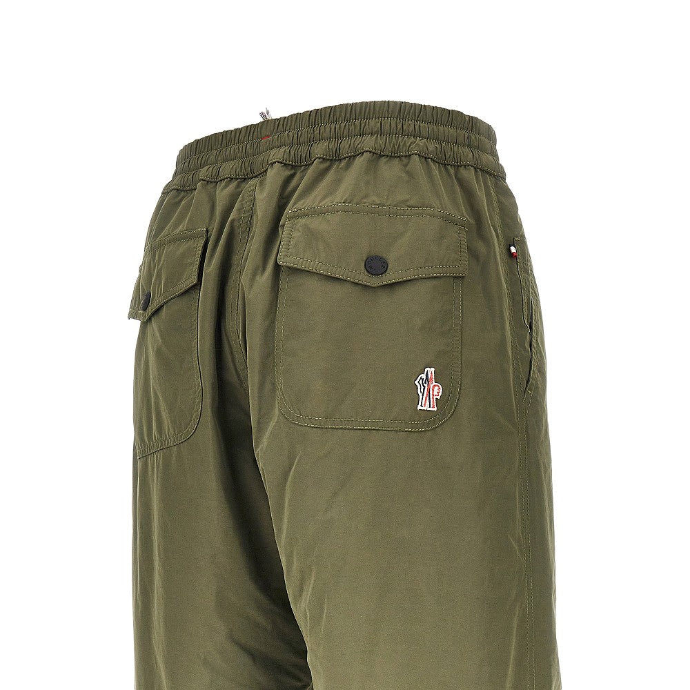 Pantalone in nylon imbottito
