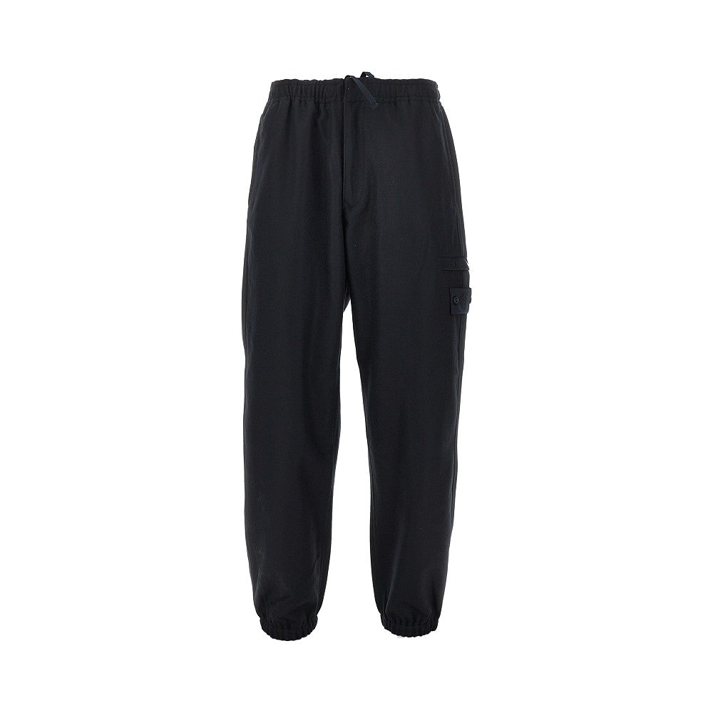 Flannel pants with Logo Badge