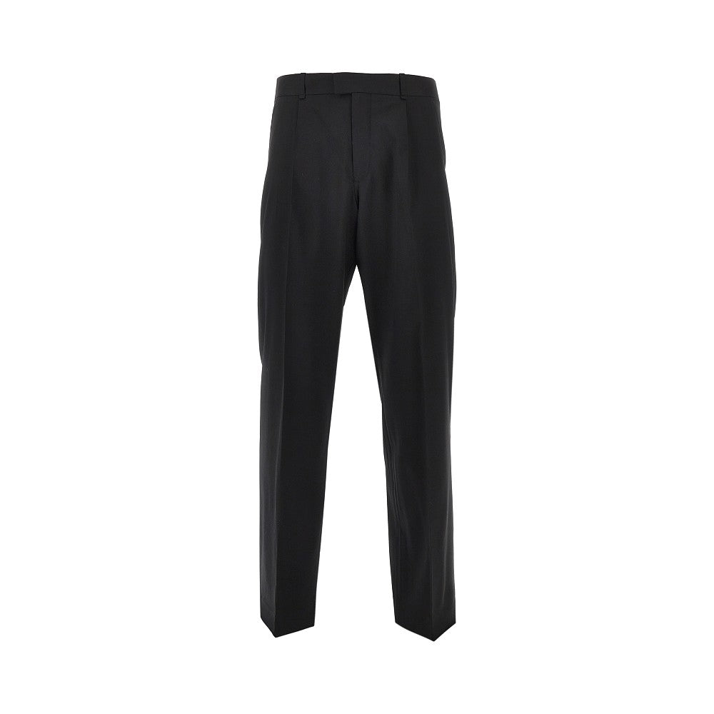 Pantalone Slack in lana