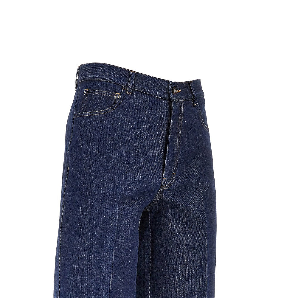 Wool denim 'Jackson' pants