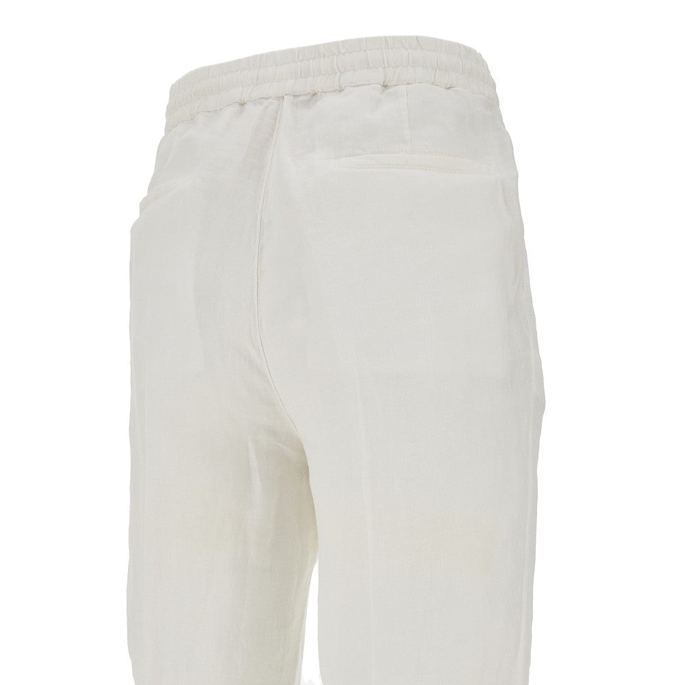 Pantalone Leisure Fit in lino