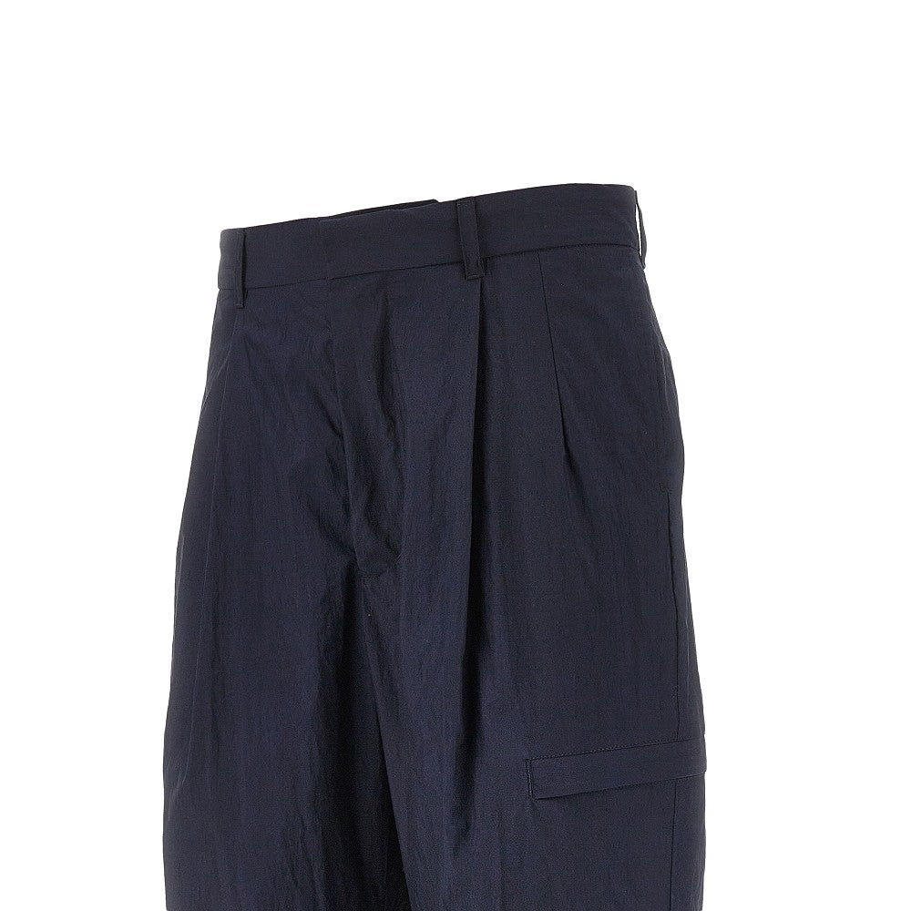 'Areto' cotton-blend pants with dart