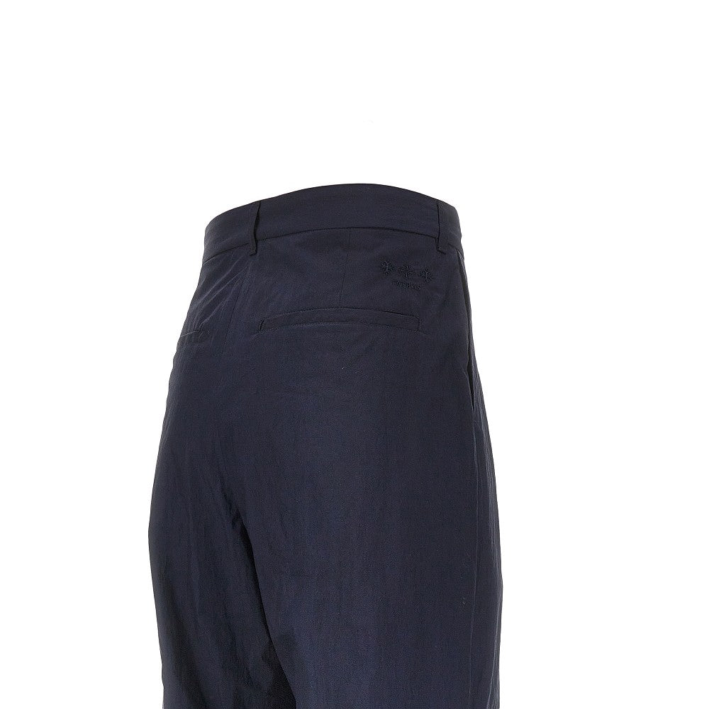 'Areto' cotton-blend pants with dart