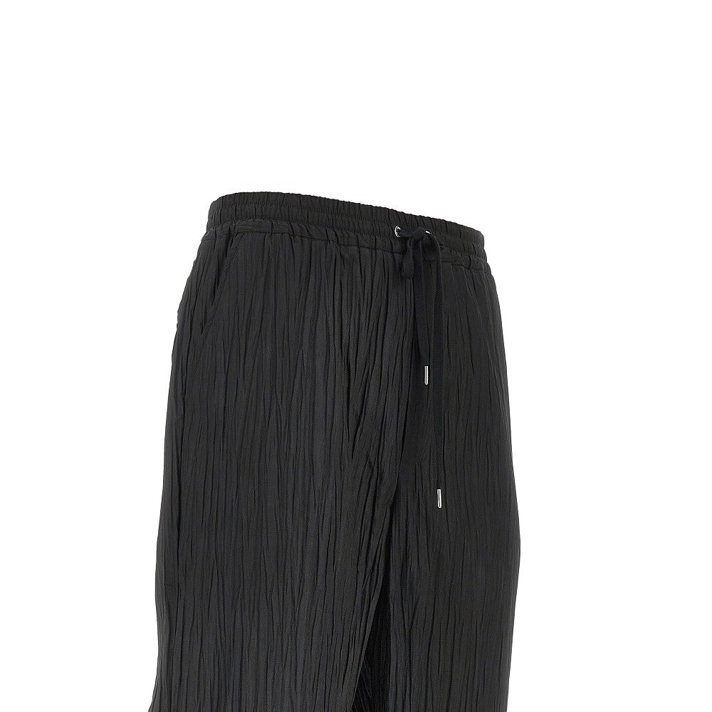 Pantalone 'Skiathos' in twill pieghettato