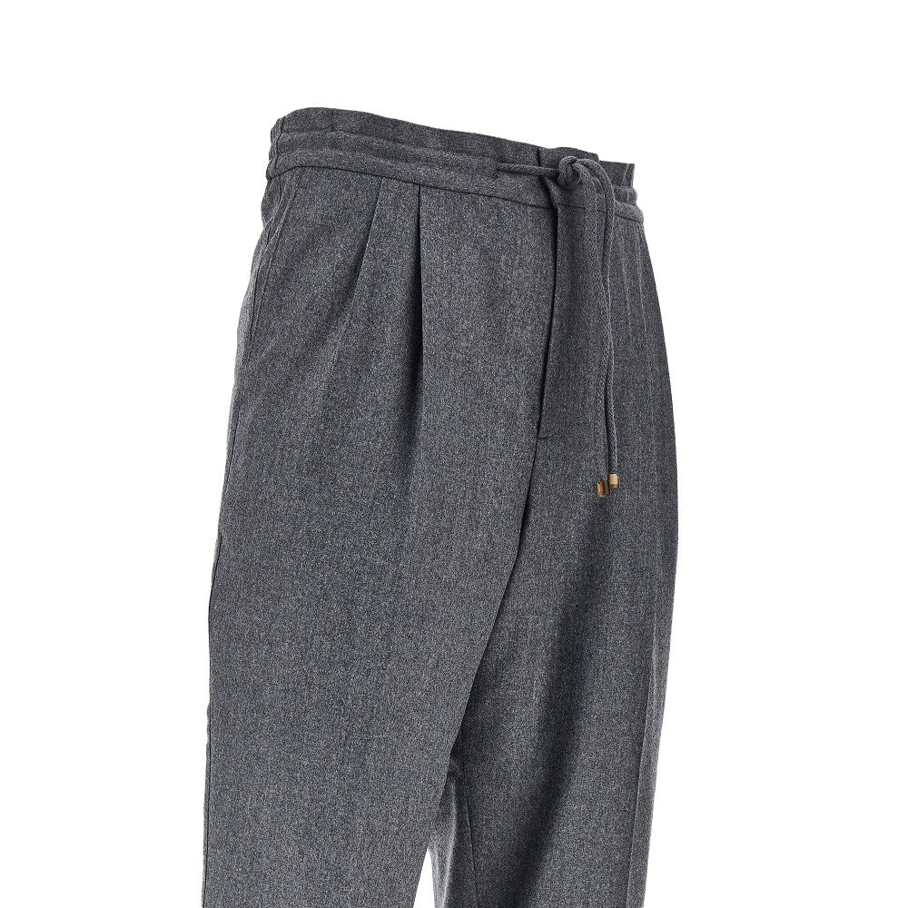 Pantalone Leisure Fit in lana