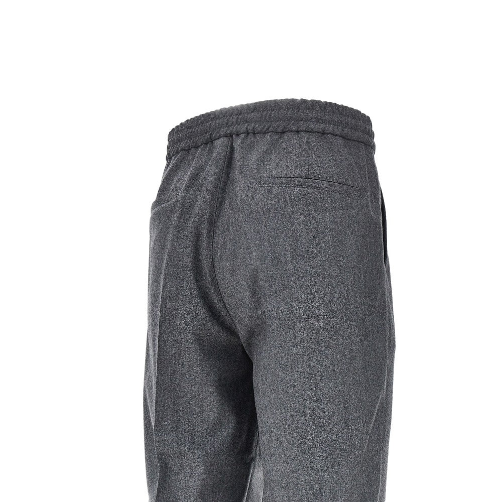 Pantalone Leisure Fit in lana