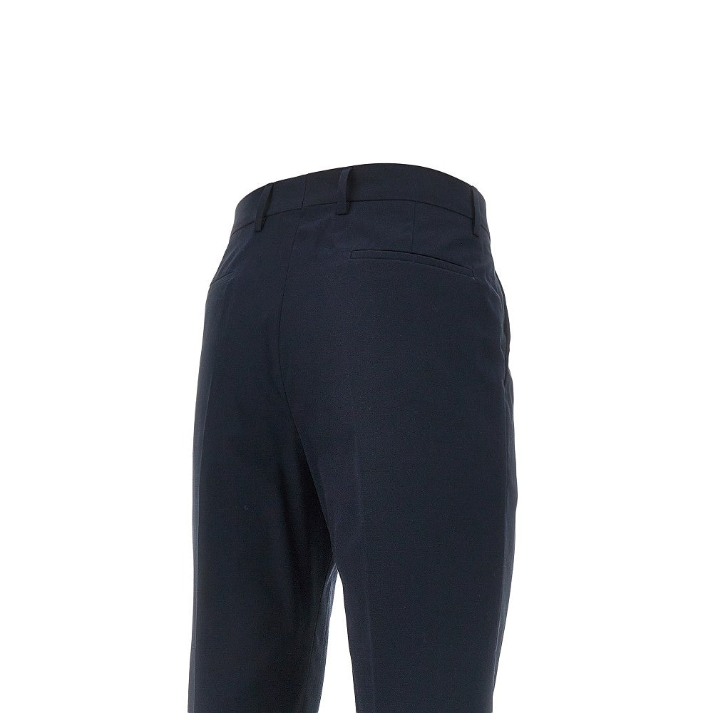 Cotton pants with dart