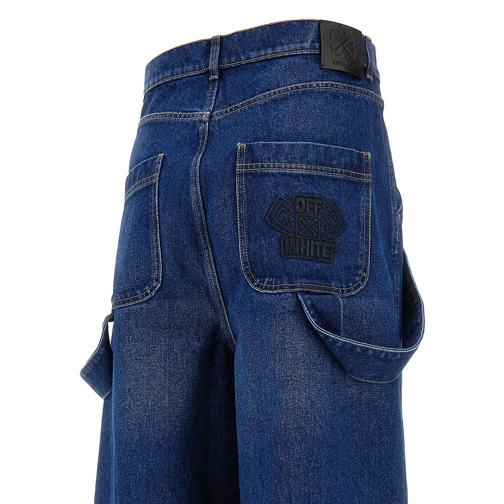 Hip Hop jeans with straps