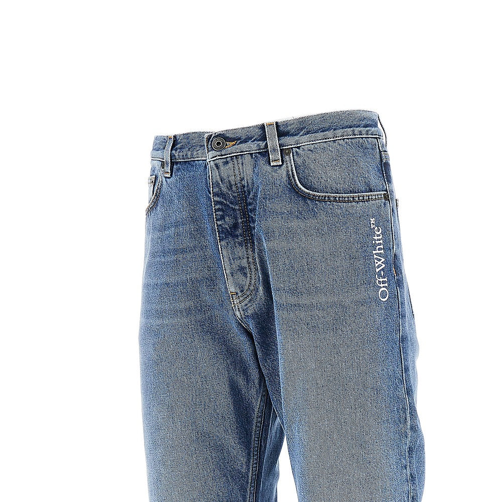 'Half Arrow' Slim Relaxed jeans