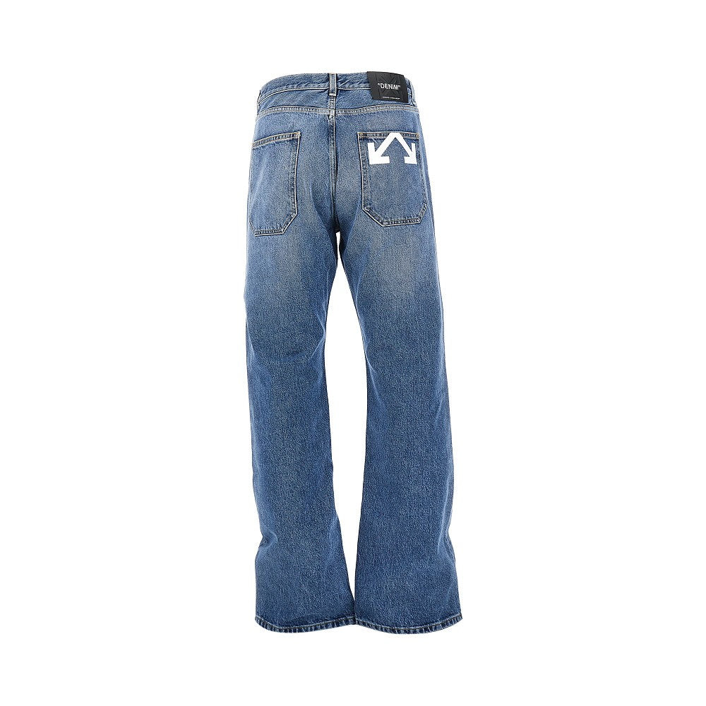 'Half Arrow' Slim Relaxed jeans