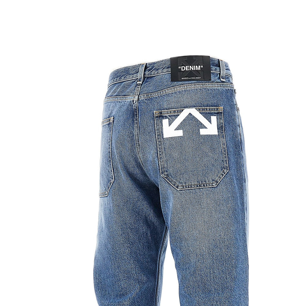 'Half Arrow' Slim Relaxed jeans