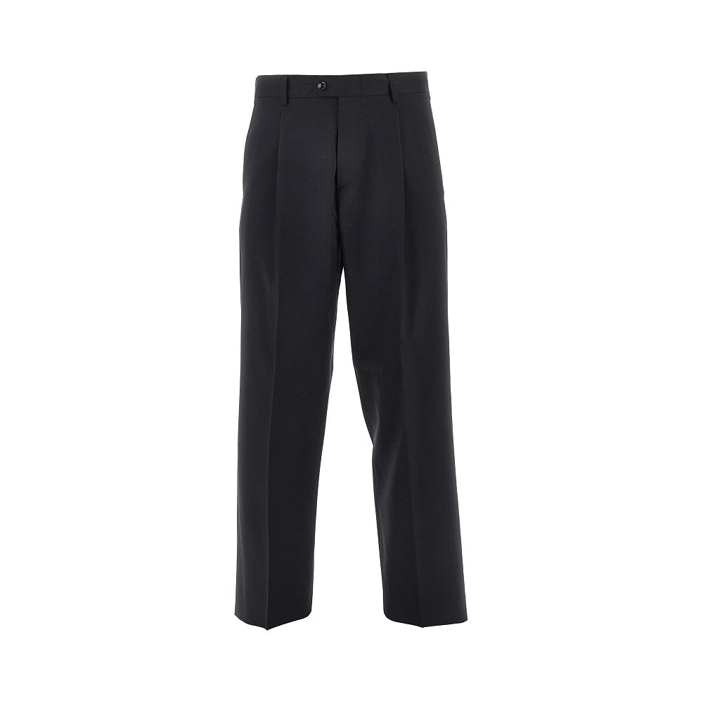 Pantalone 'Orazio' in lana con pince