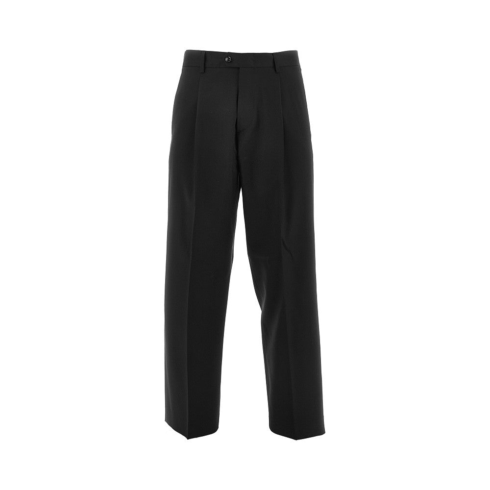 Pantalone 'Orazio' in lana con pince