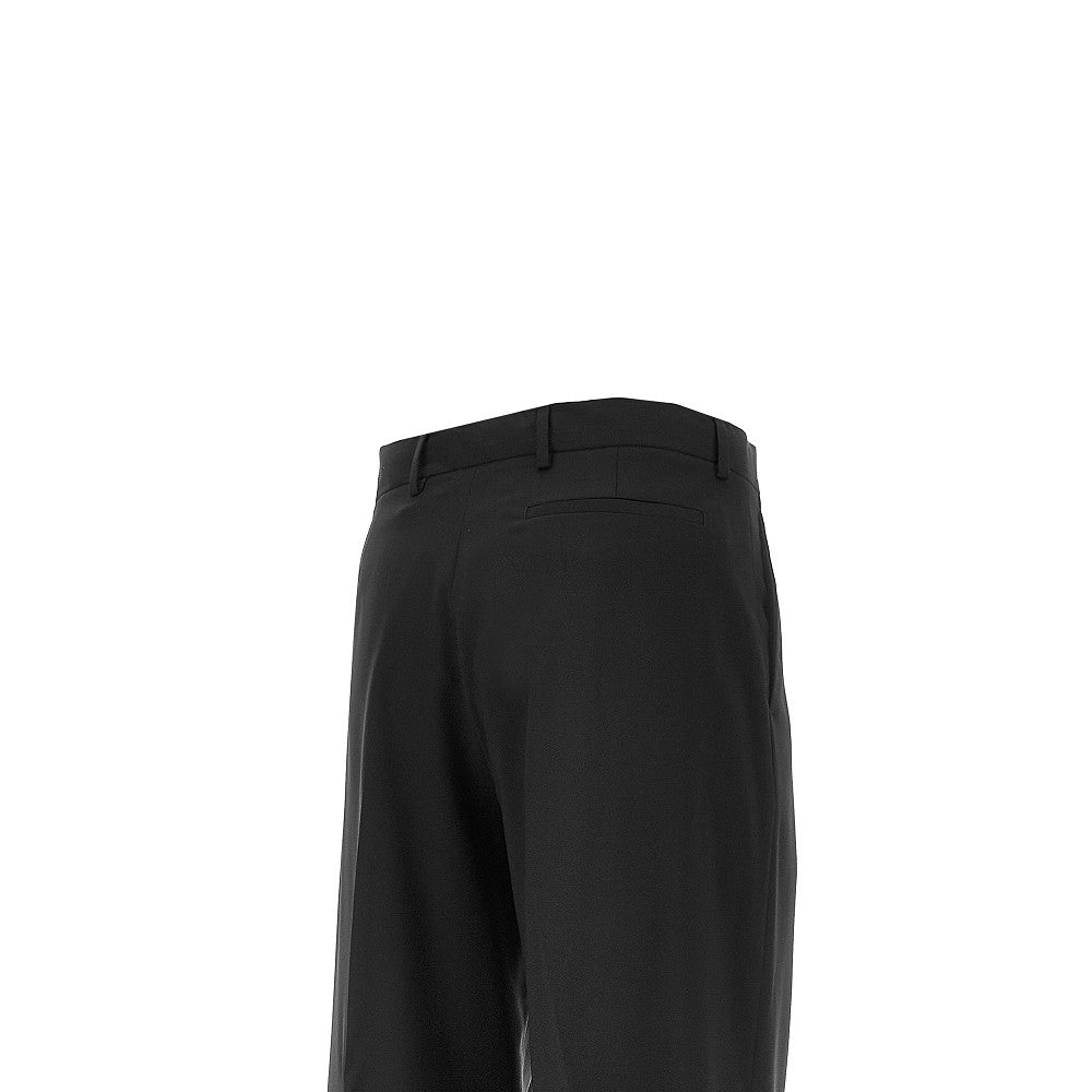 Pantalone 'Orazio' in lana con pince