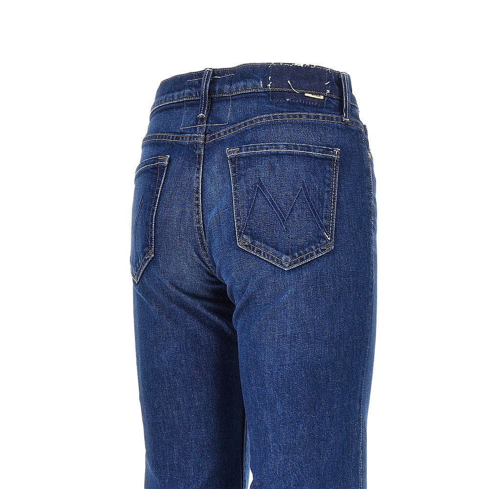 Jeans in denim di cotone stretch