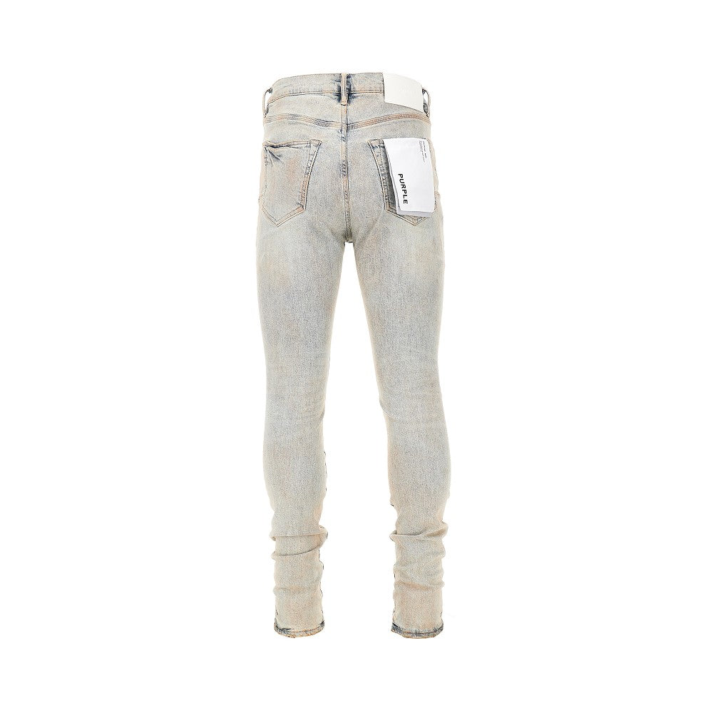 Jeans P001 Pink Mud Distressed