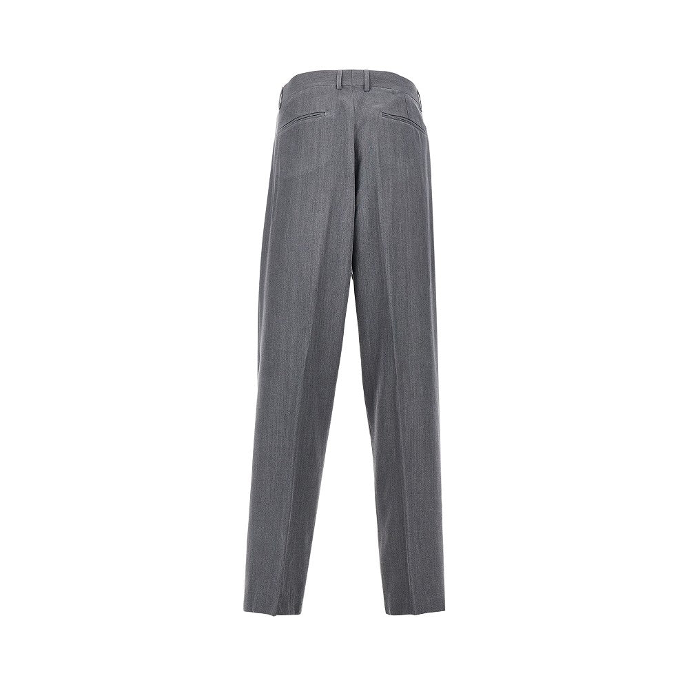 Gabardine pants with dart