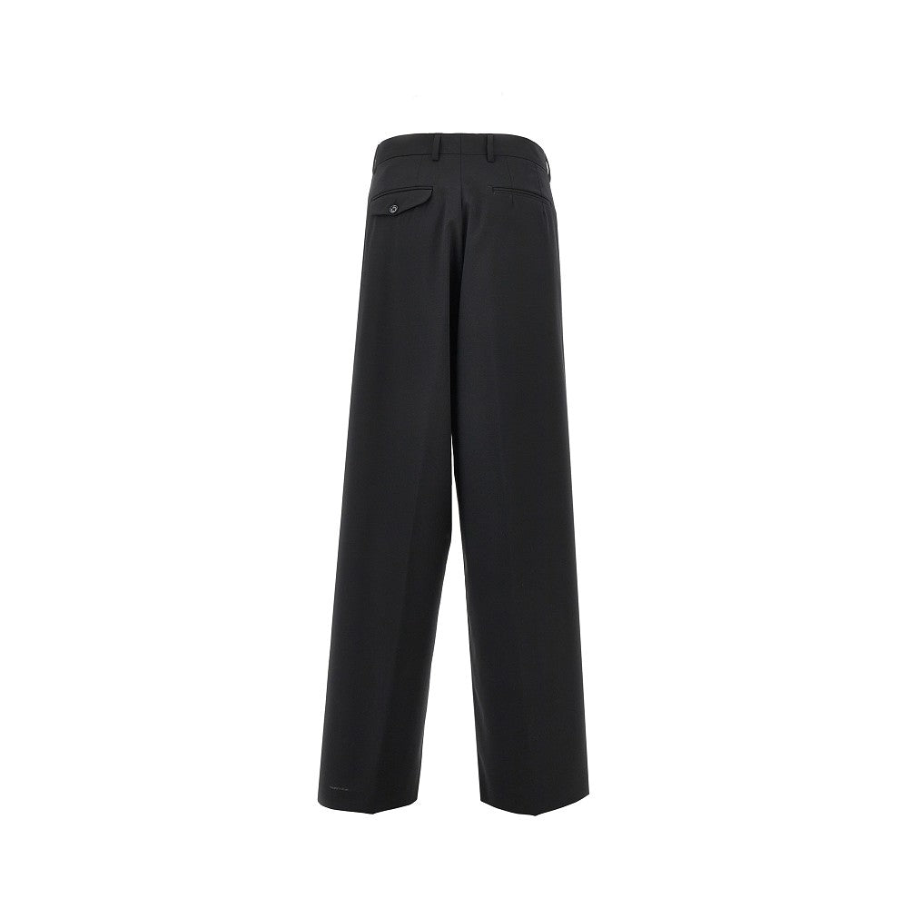 Pantalone in misto lana con pince
