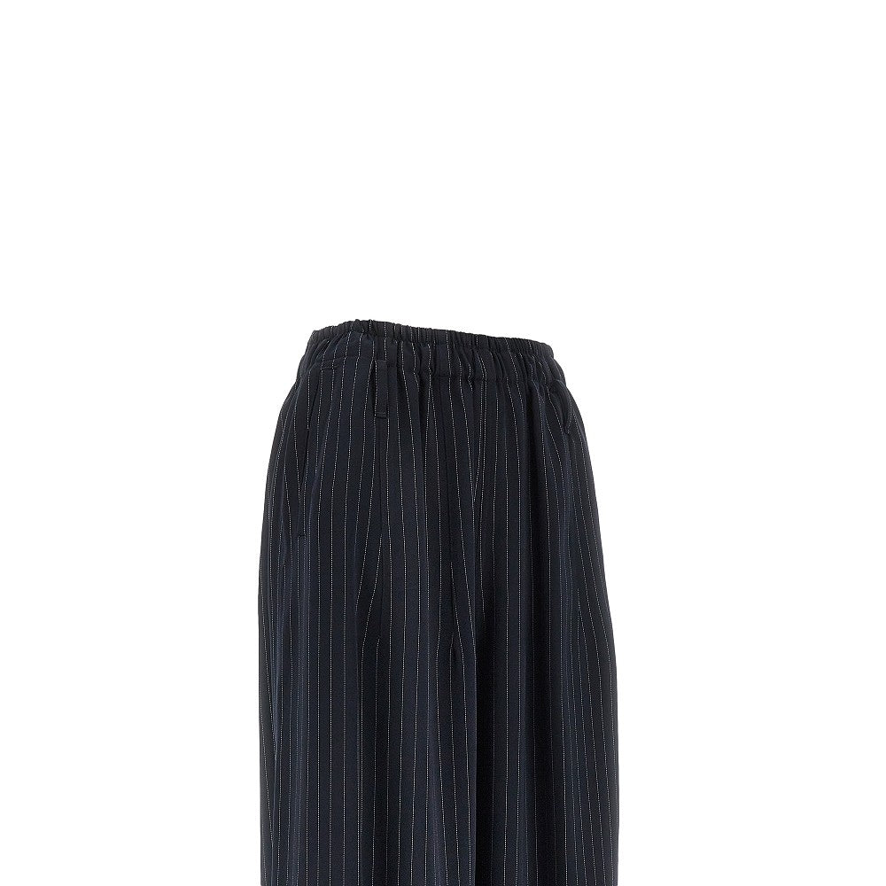 Pantalone 'Oakdale' in twill gessato