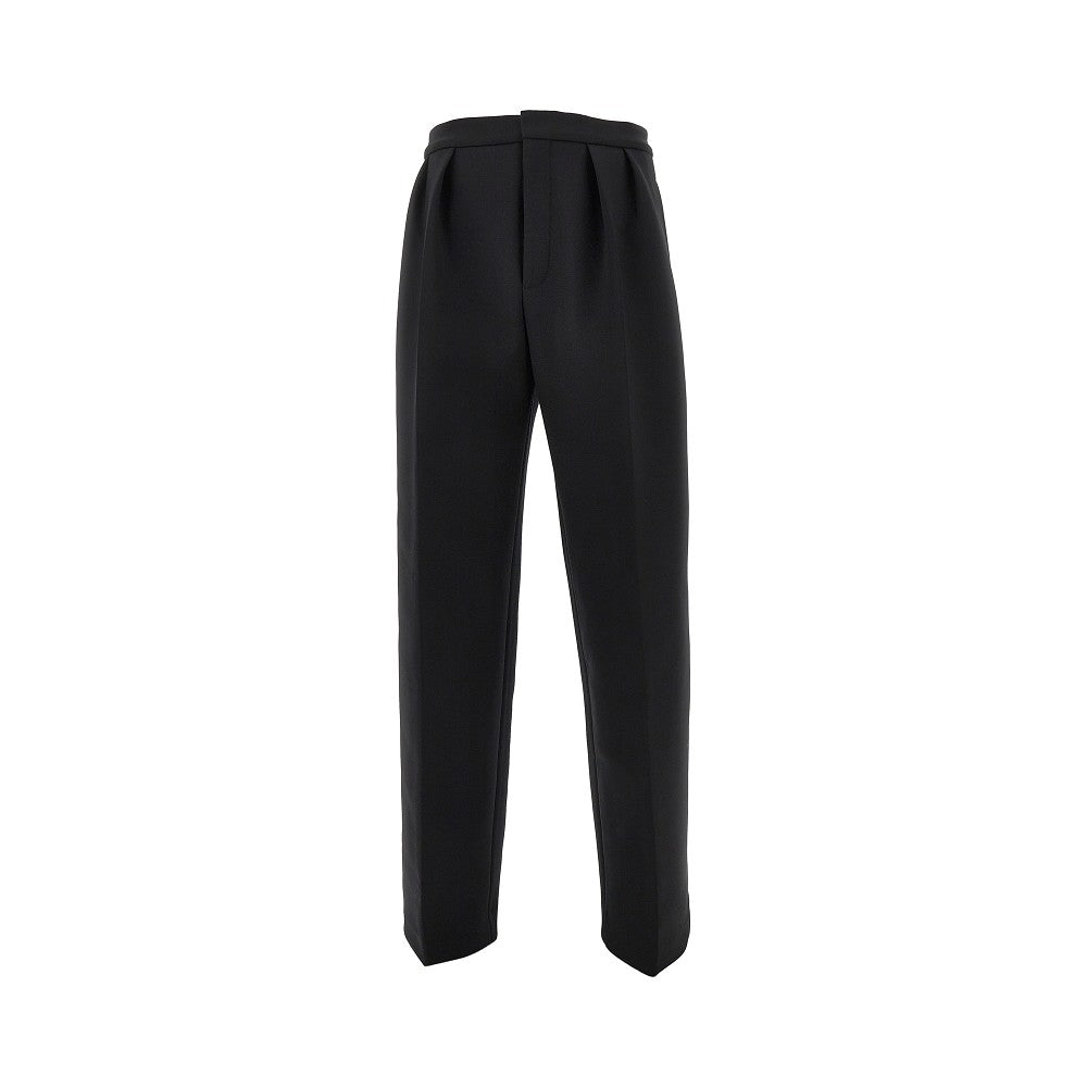 Pantalone 'Citta' in misto lana con pince
