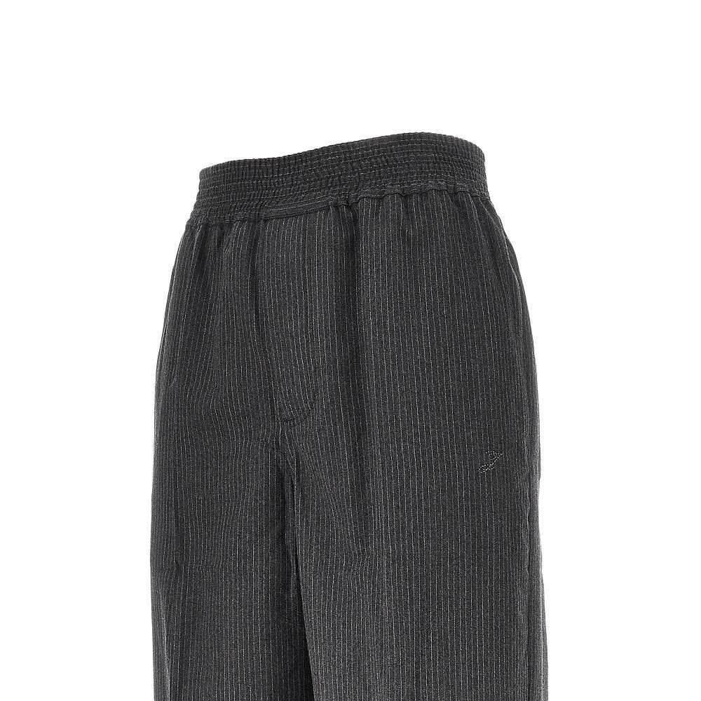 'Miami' pants with pin-striped motif