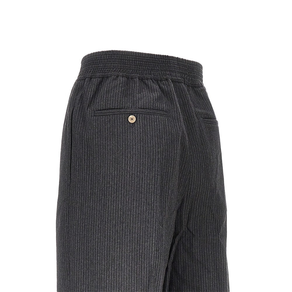 'Miami' pants with pin-striped motif