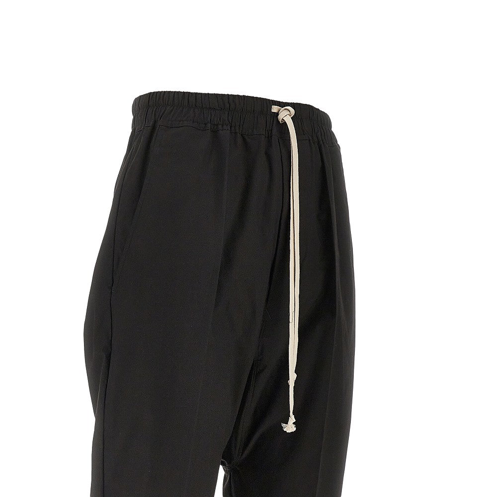 Pantalone cropped con coulisse