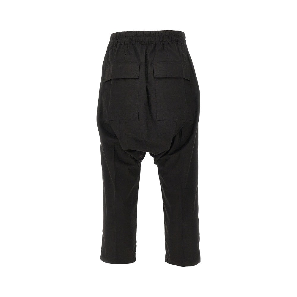Pantalone cropped con coulisse