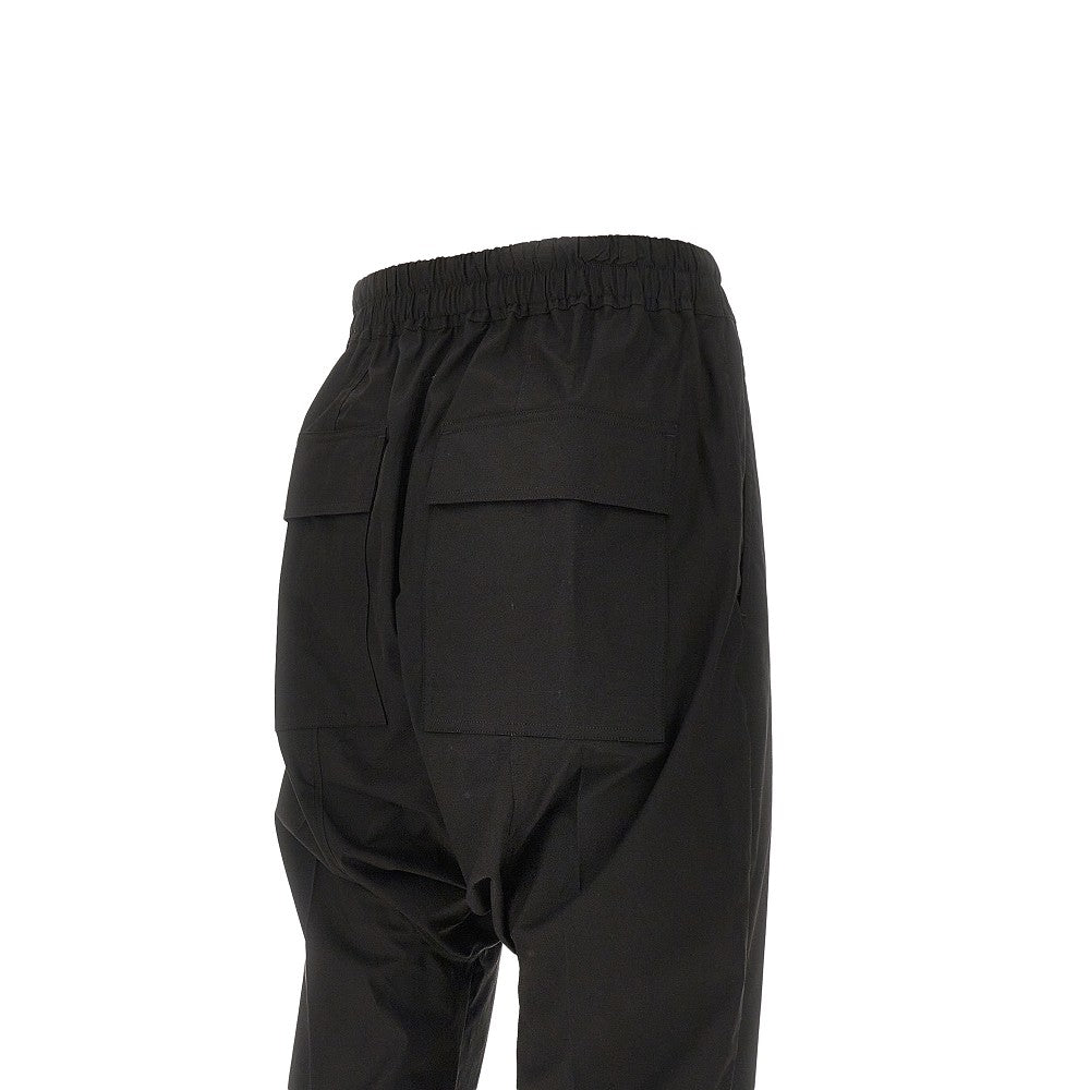 Pantalone cropped con coulisse