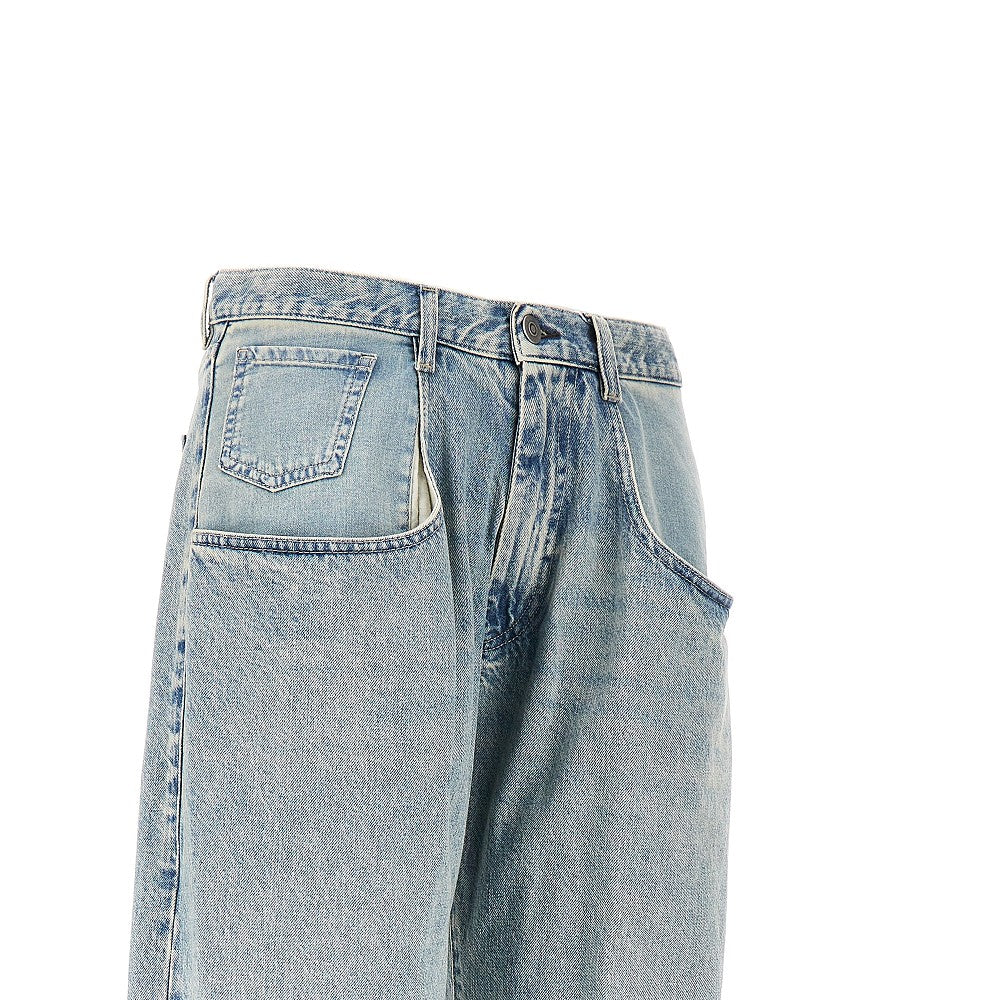 Jeans Loose Fit a gamba dritta