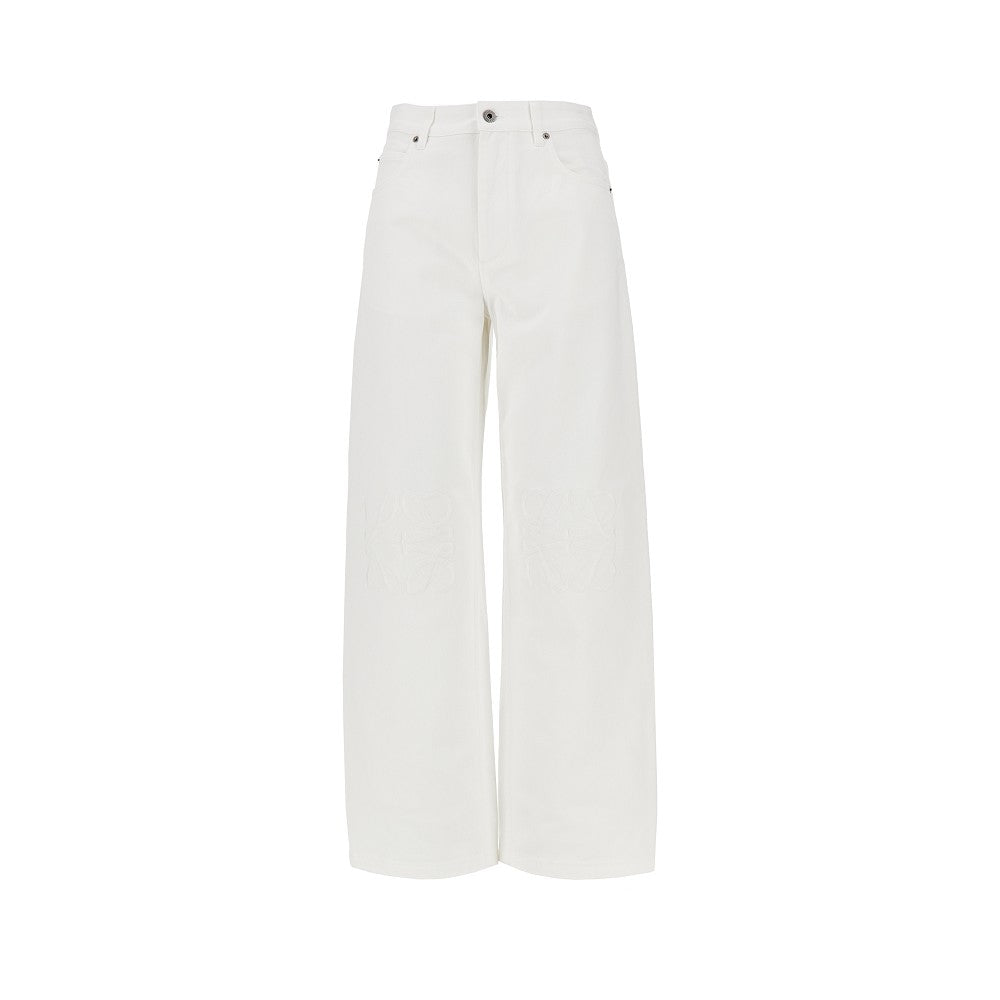 Jeans Baggy Fit con ricamo Anagram