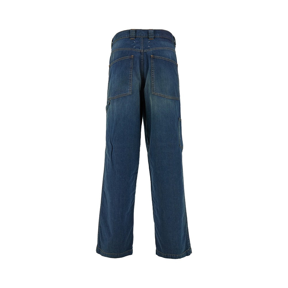 Dirty effect denim Loose Fit jeans