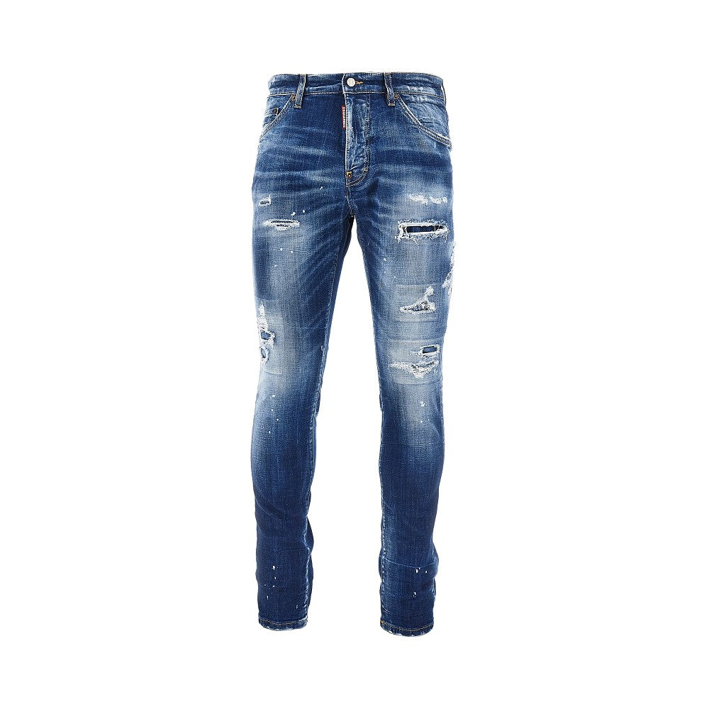 Stretch denim Teddy jeans
