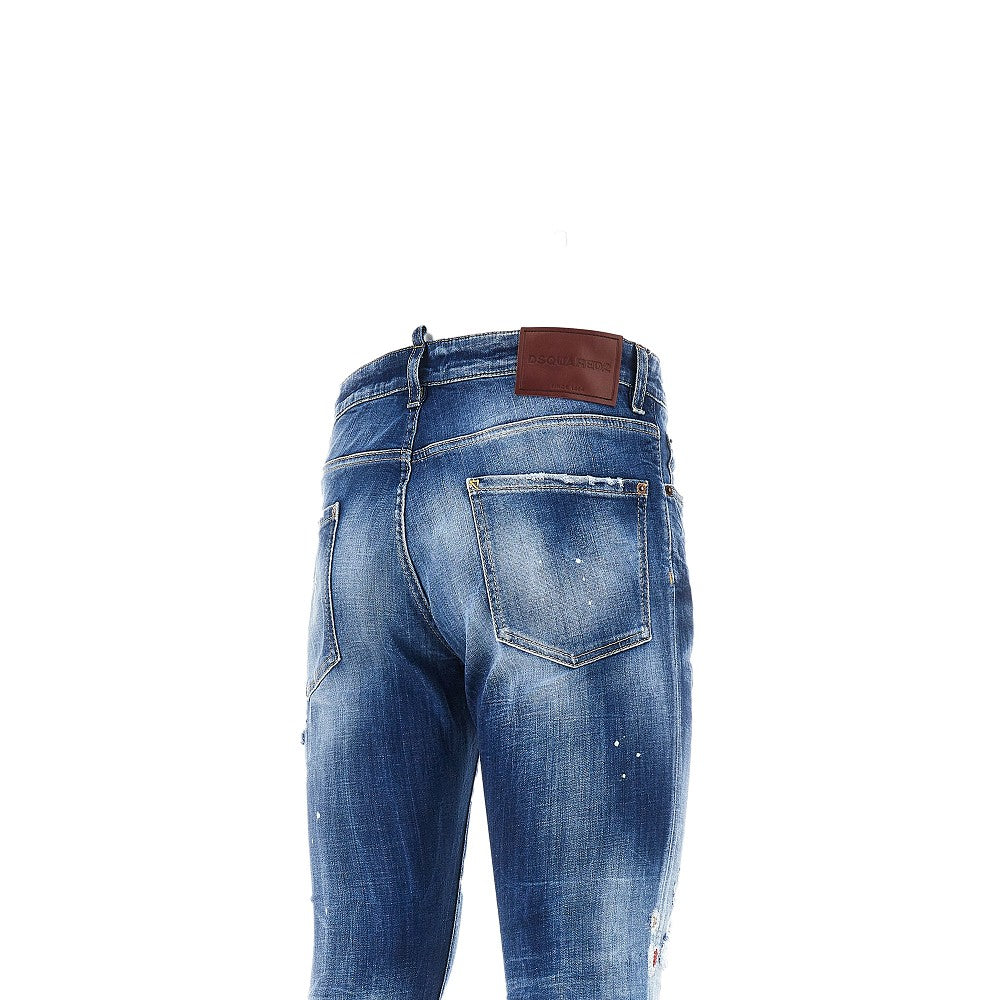Stretch denim Teddy jeans