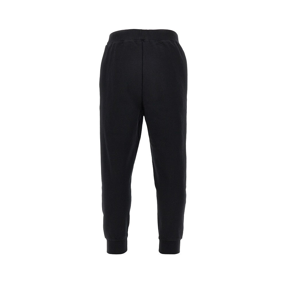 Joggers in cotone con ricamo logo