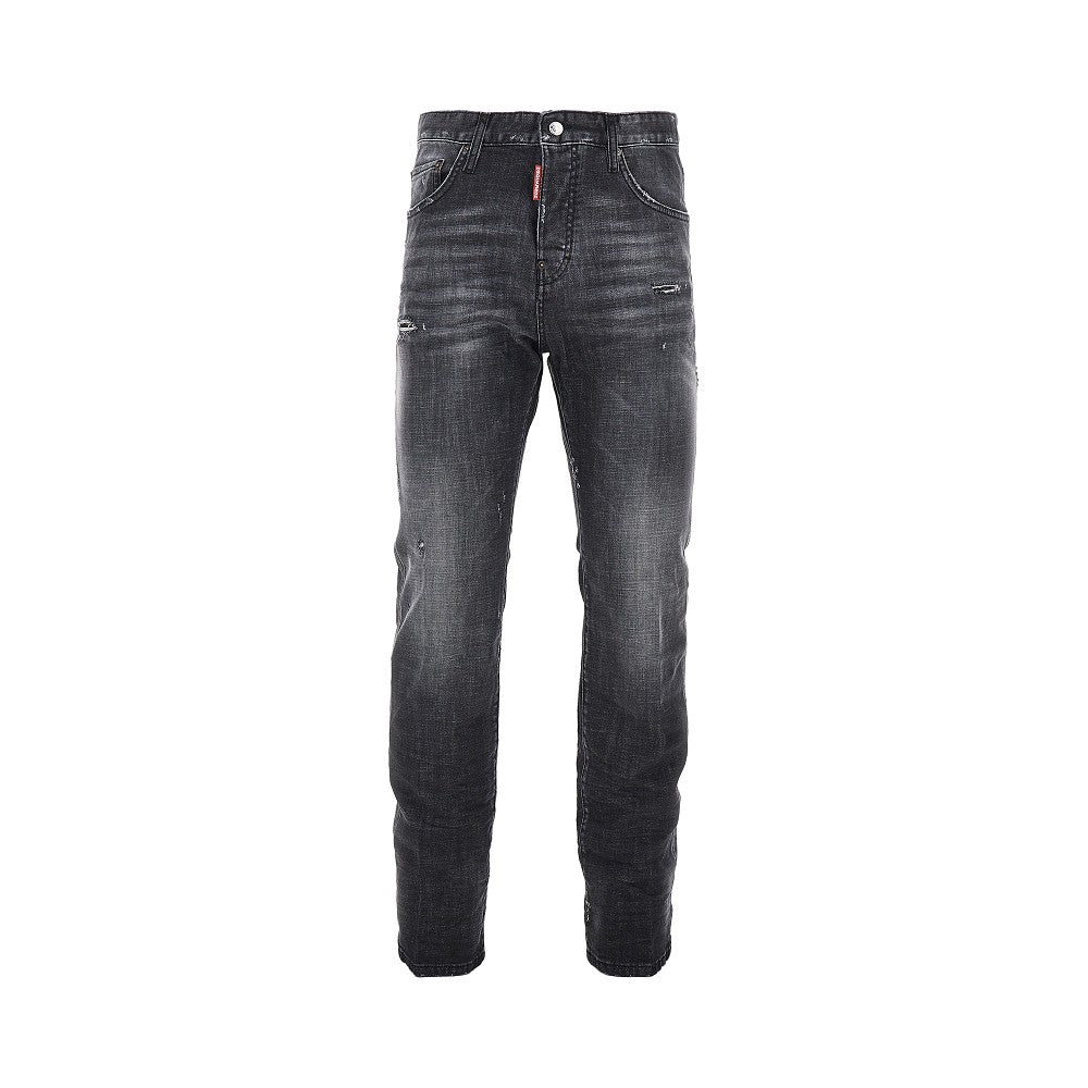 Stretch denim 'Teddy' jeans