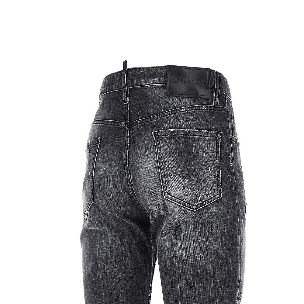 Stretch denim 'Teddy' jeans