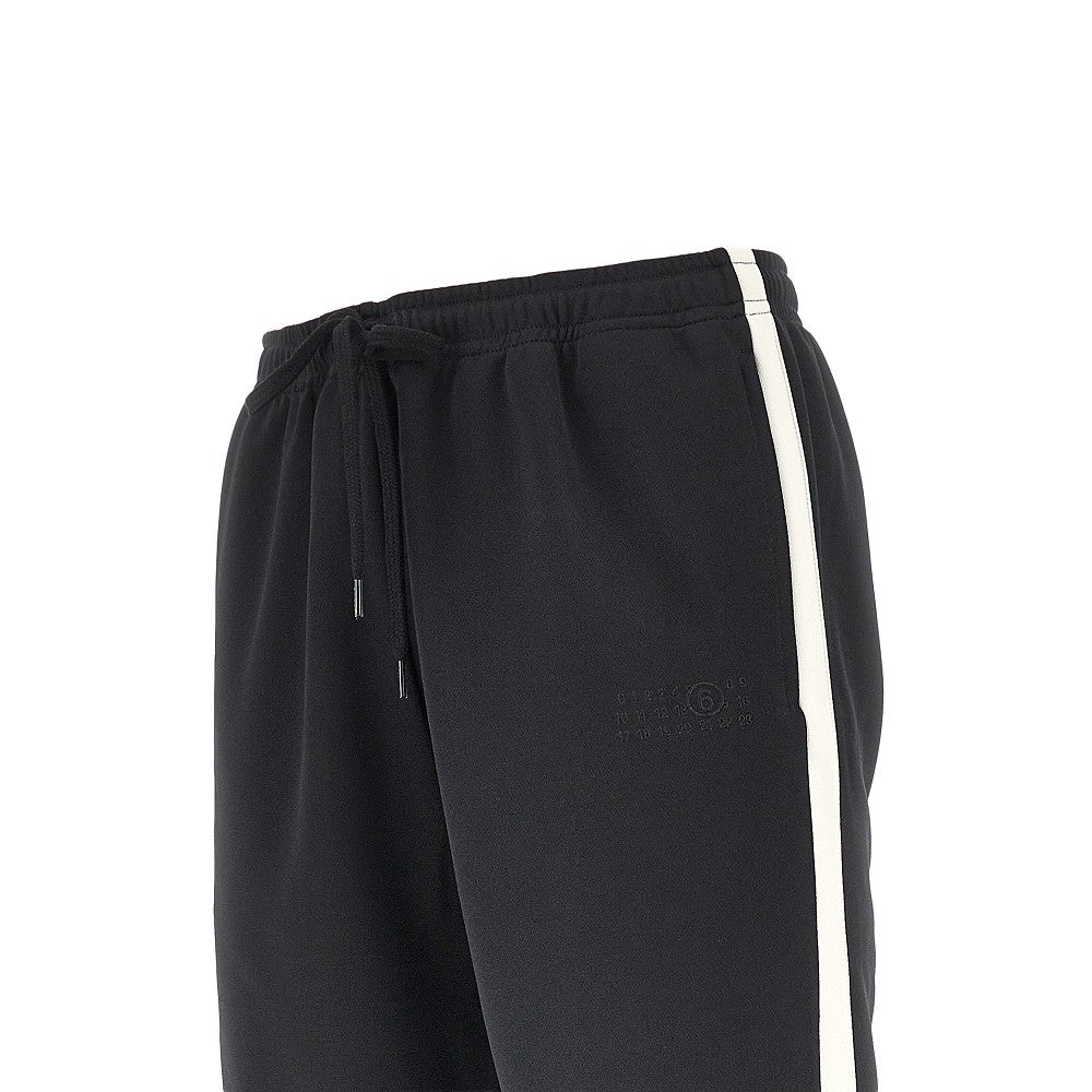 Technical jersey track pants