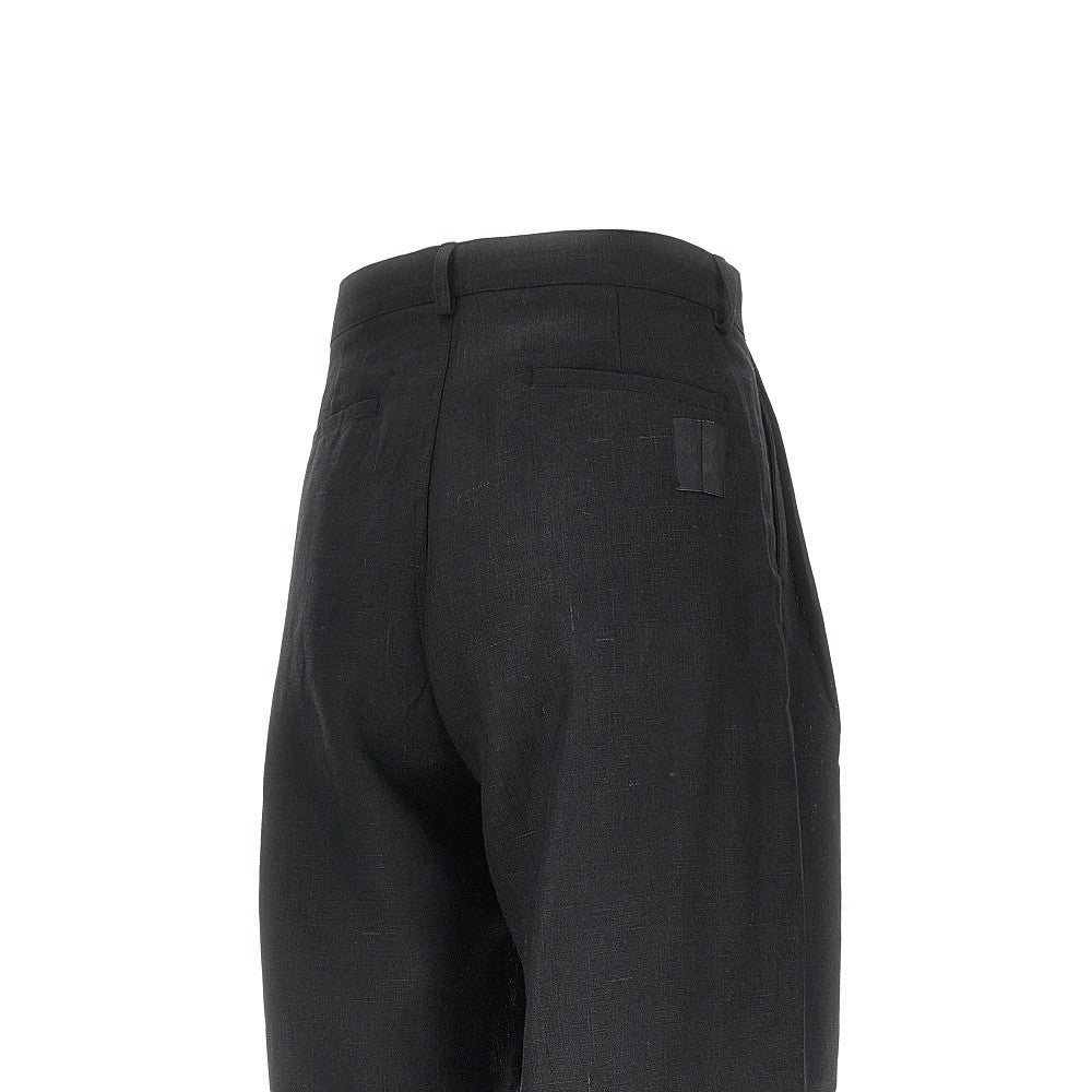 Relaxed Fit linen pants