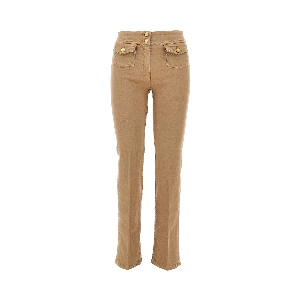 'Emil' stretch bull pants