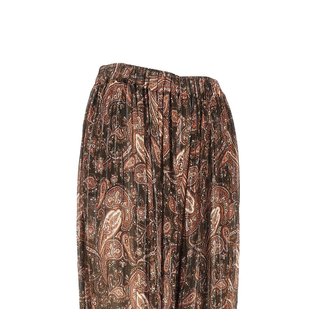 'Noor' Paisley georgette pants