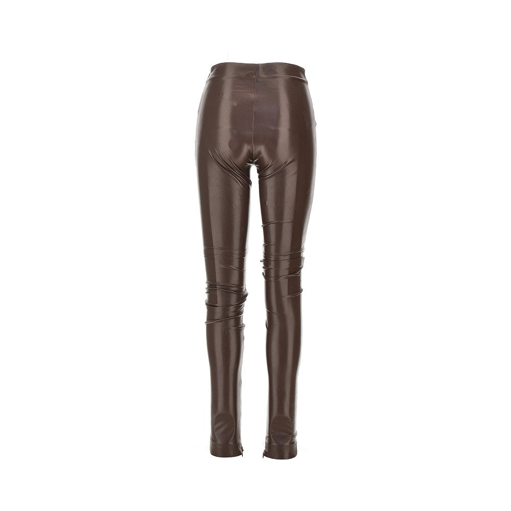 Leggings 'New Holla' in pelle vegana