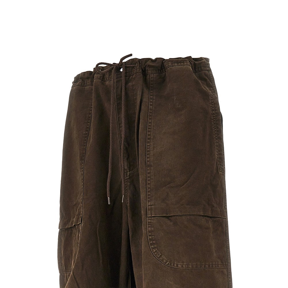 Pantalone cargo a gamba ampia