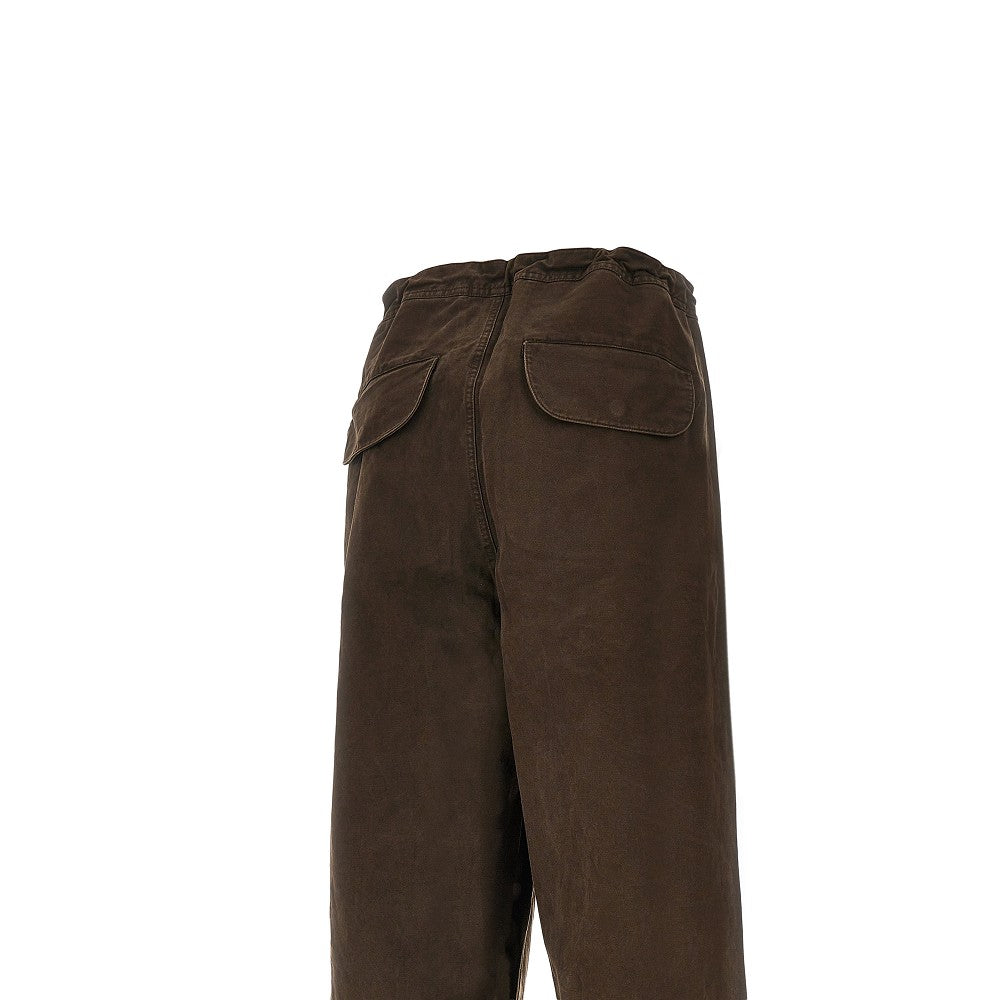 Pantalone cargo a gamba ampia