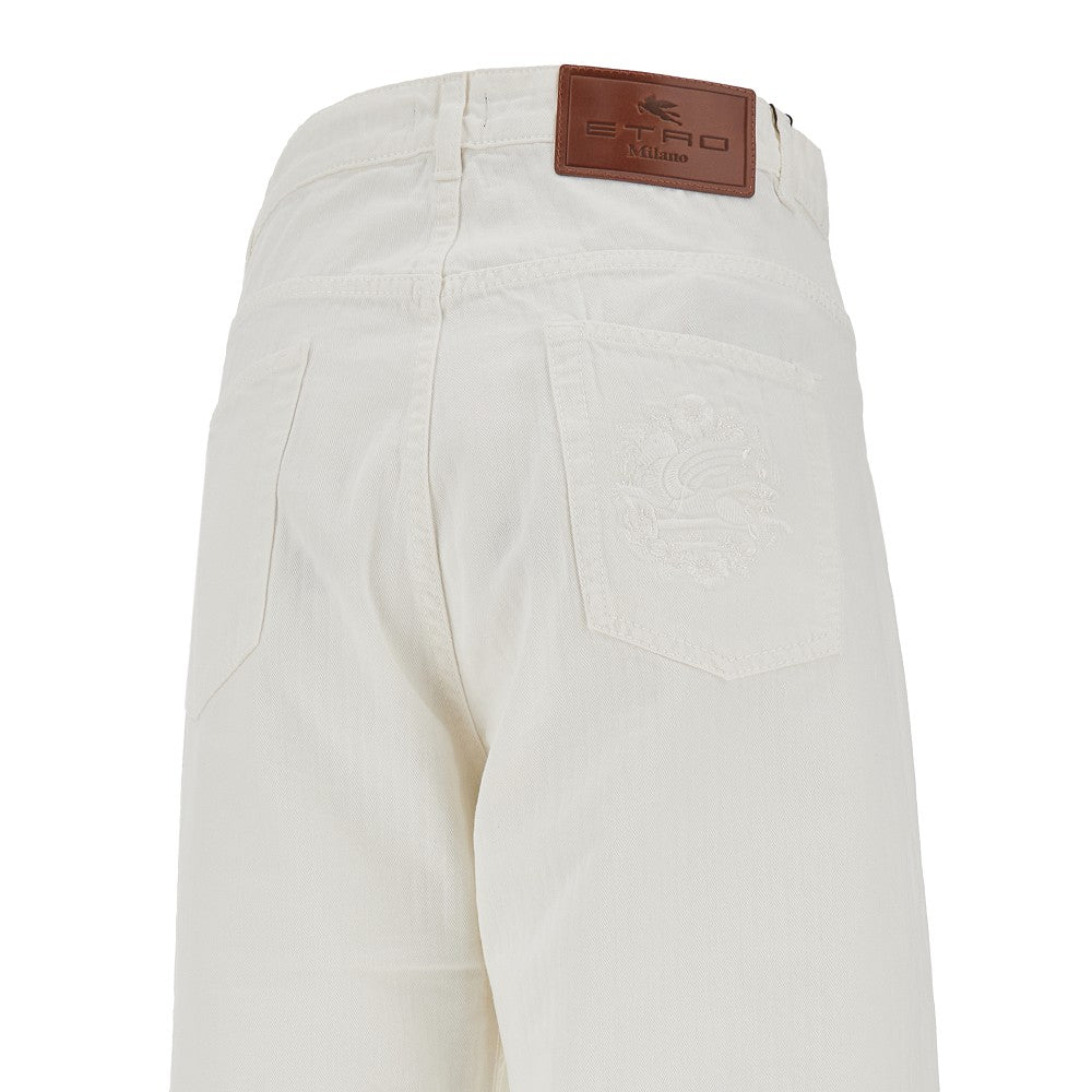 Baggy Fit bull pants with logo embroidery