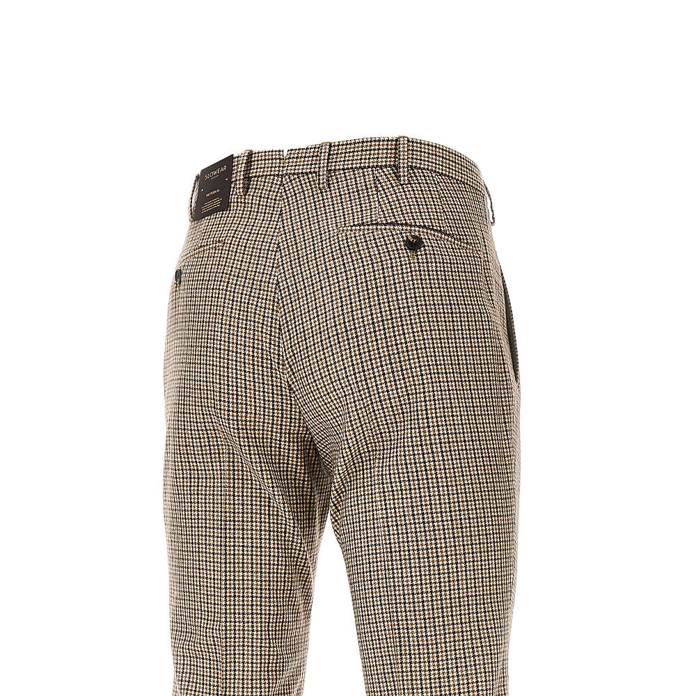 Pantalone &#39;Pattern 54&#39; in Pied de Poule