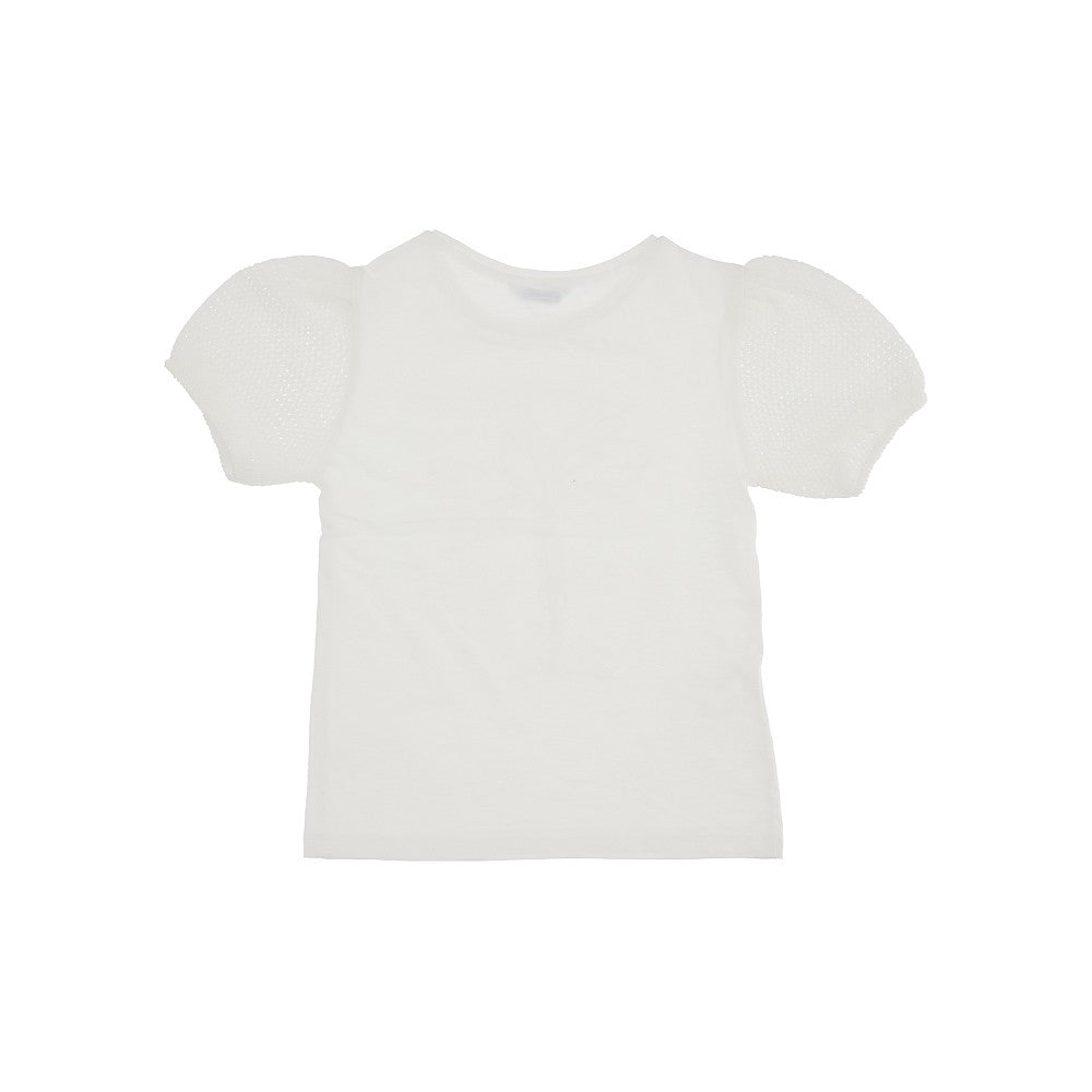 T-shirt in jersey Better Cotton con ricamo