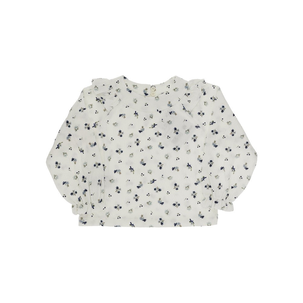 Floral print blouse