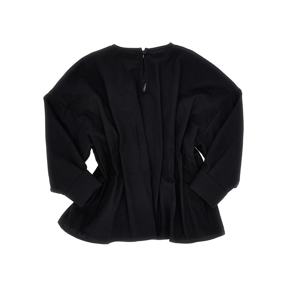 Top in flanella con pieghe - KIDS