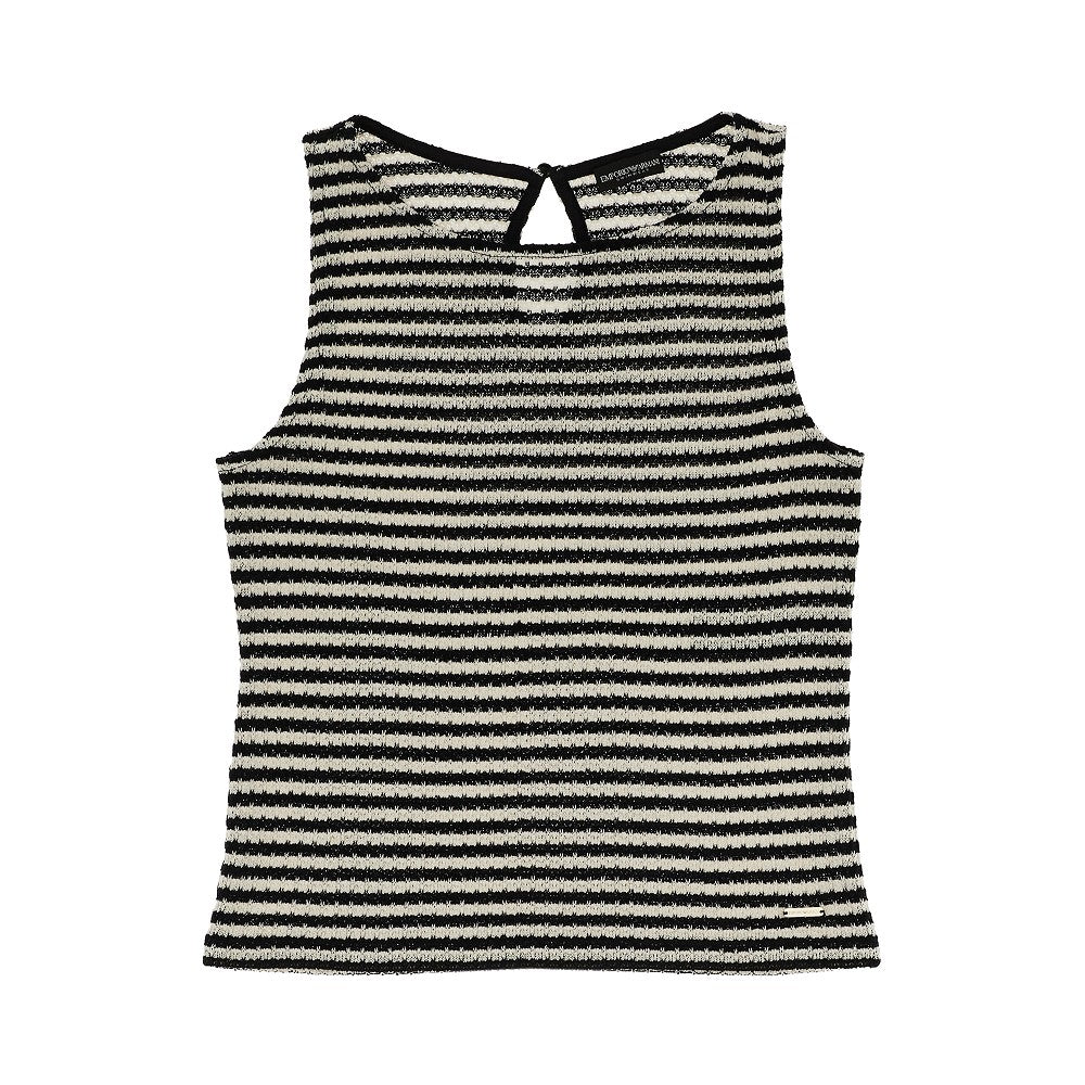 Striped knitted top